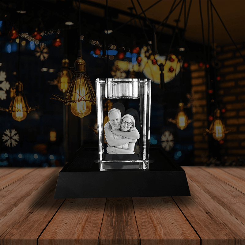 3d Crystal Candle