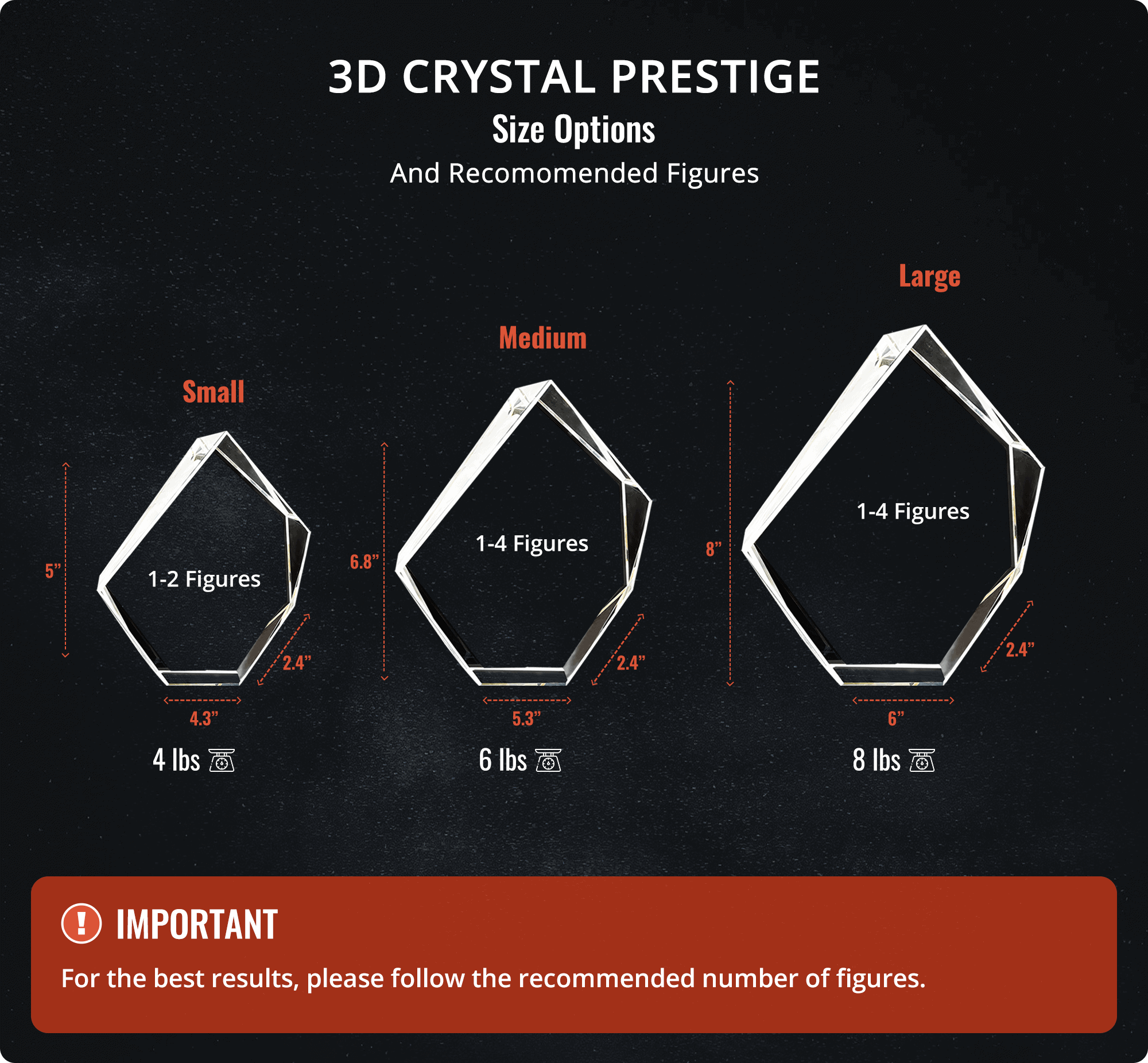 3D Crystal prestige
