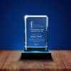 3D Crystal award rectangle