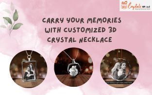 Customized 3D Crystal Necklace: Carry Your Memories With You