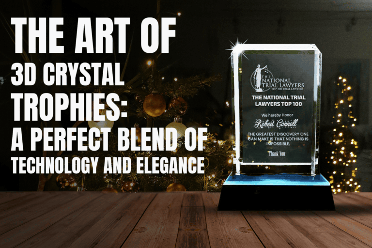The Art of 3D Crystal Trophies: A Perfect Blend of Technology and Elegance