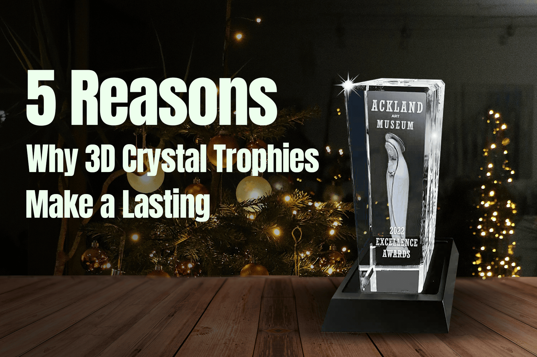 corporate award trophies
